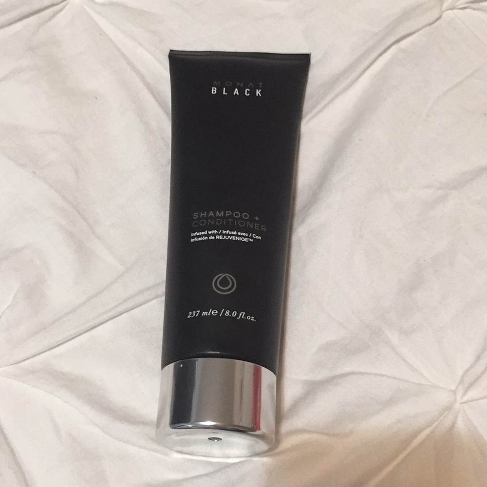 Monat Black shampoo and conditioner